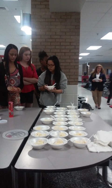 Winder-Barrow High School FBLA Ice-cream social