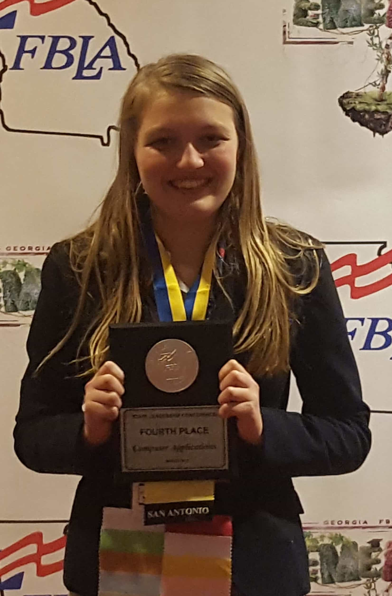 Student Wins Nationals Opportunity - Georgia FBLA